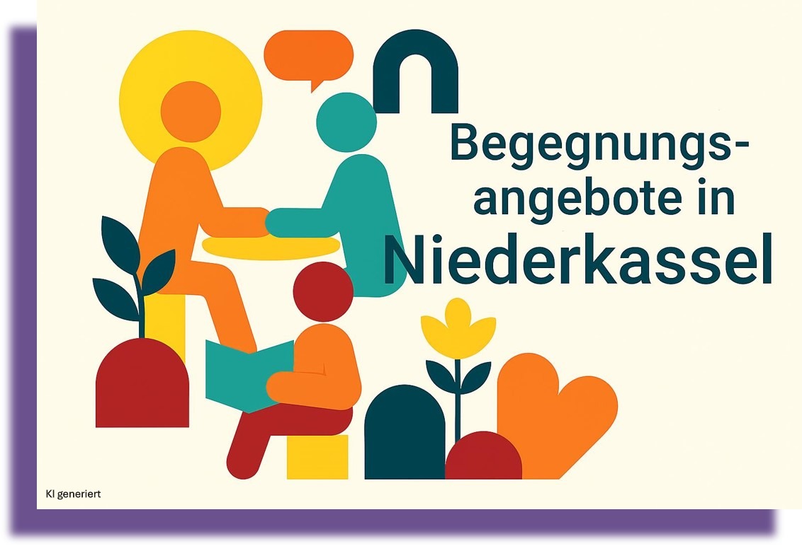 Hier finden Sie eine kleine, exemplarische Auswahl von Begegnungsangeboten in Niederkassel